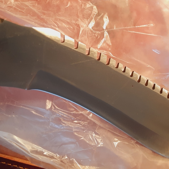 Huge gorgeous rare custom hand-forged knife w sheath, great gift, high-quality! - Picture 9 of 16